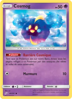 Carte Pokémon Cosmog