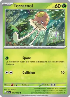 Photo carte Pokemon Terracool Écarlate et Violet 25/198
