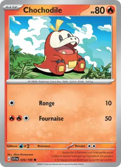 Carte Pokémon Chochodile