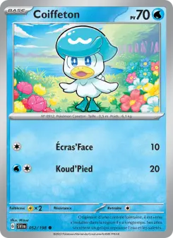 Carte Pokémon Coiffeton