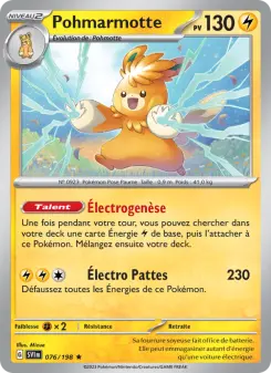 Carte Pokémon Pohmarmotte