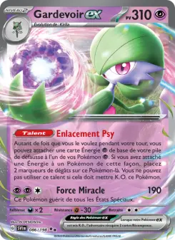 Photo carte Pokemon Gardevoir-ex Écarlate et Violet 86/198