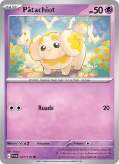 Carte Pokémon Pâtachiot