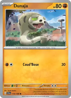 Carte Pokémon Dunaja