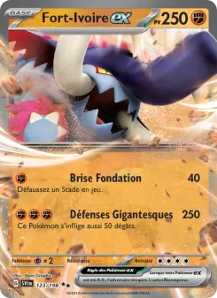 Carte Pokémon Fort-Ivoire-ex
