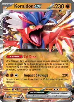 Carte Pokémon Koraidon-ex