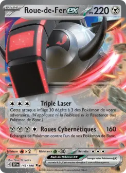 Carte Pokémon Roue-de-Fer-ex