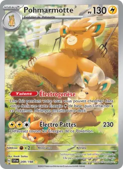 Carte Pokémon Pohmarmotte
