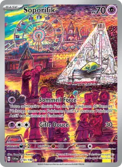 Photo carte Pokemon Soporifik Écarlate et Violet 210/198