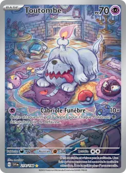Photo carte Pokemon Toutombe Écarlate et Violet 214/198