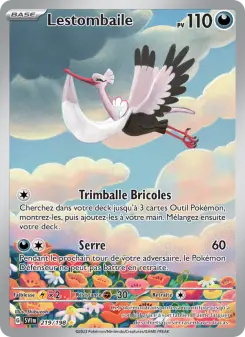 Carte Pokémon Lestombaile