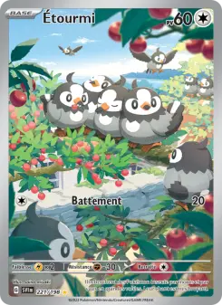 Carte Pokémon Étourmi