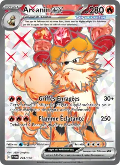Carte Pokémon Arcanin-ex