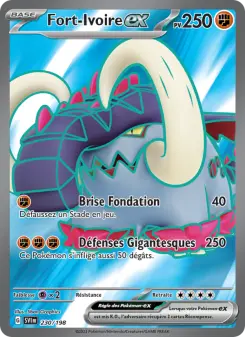 Carte Pokémon Fort-Ivoire-ex