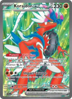 Carte Pokémon Koraidon-ex