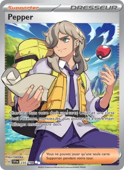 Carte Pokémon Pepper