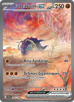 Carte Pokémon Fort-Ivoire-ex