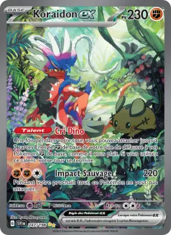 Carte Pokémon Koraidon-ex