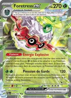 Carte Pokémon Foretress-ex
