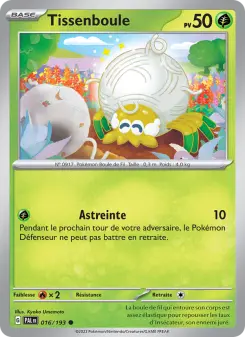 Carte Pokémon Tissenboule