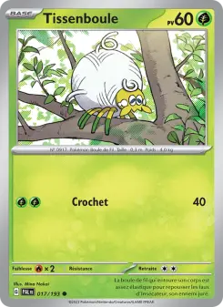 Carte Pokémon Tissenboule