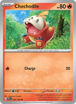 Carte Pokémon Chochodile