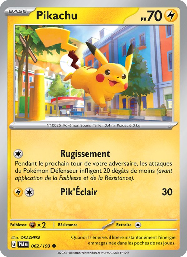 Pikachu from Évolutions à Paldea