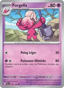 Carte Pokémon Forgella
