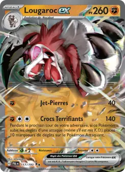 Carte Pokémon Lougaroc-ex