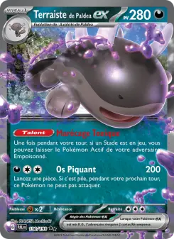 Carte Pokémon Terraiste de Paldea-ex