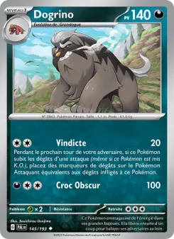 Carte Pokémon Dogrino