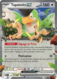 Carte Pokémon Tapatoès-ex