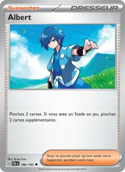 Carte Pokémon Albert