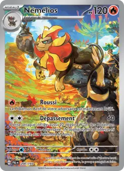 Photo carte Pokemon Némélios Évolutions à Paldea 200/193