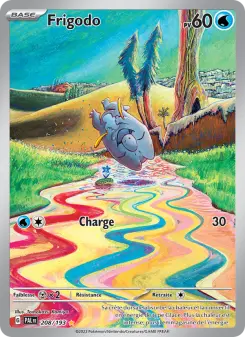 Photo carte Pokemon Frigodo Évolutions à Paldea 208/193
