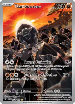 Carte Pokémon Tauros de Paldea