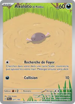 Carte Pokémon Axoloto de Paldea
