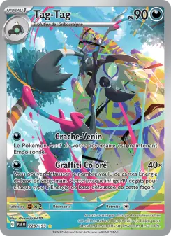 Photo carte Pokemon Tag-Tag Évolutions à Paldea 223/193