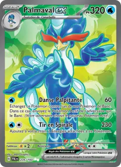 Carte Pokémon Palmaval-ex