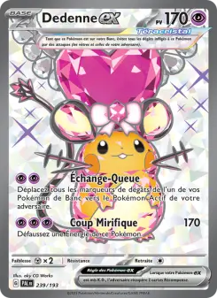 Carte Pokémon Dedenne-ex