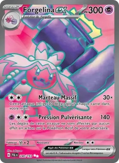 Carte Pokémon Forgelina-ex