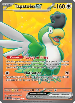 Carte Pokémon Tapatoès-ex