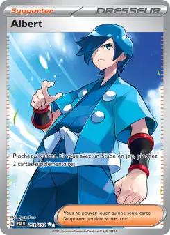 Photo carte Pokemon Albert Évolutions à Paldea 251/193