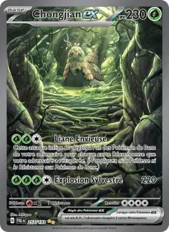 Carte Pokémon Chongjian-ex