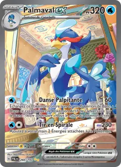 Carte Pokémon Palmaval-ex