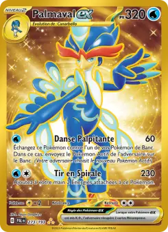 Carte Pokémon Palmaval-ex