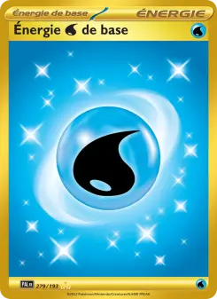 Photo carte Pokemon Énergie Water de base Évolutions à Paldea 279/193