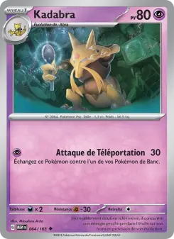 Carte Pokémon Kadabra