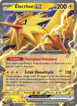 Carte Pokémon Électhor-ex