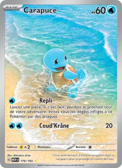 Carte Pokémon Carapuce